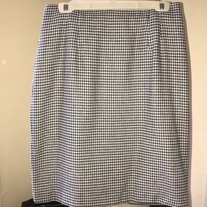 Norton McNaughton Wool Blend Skirt